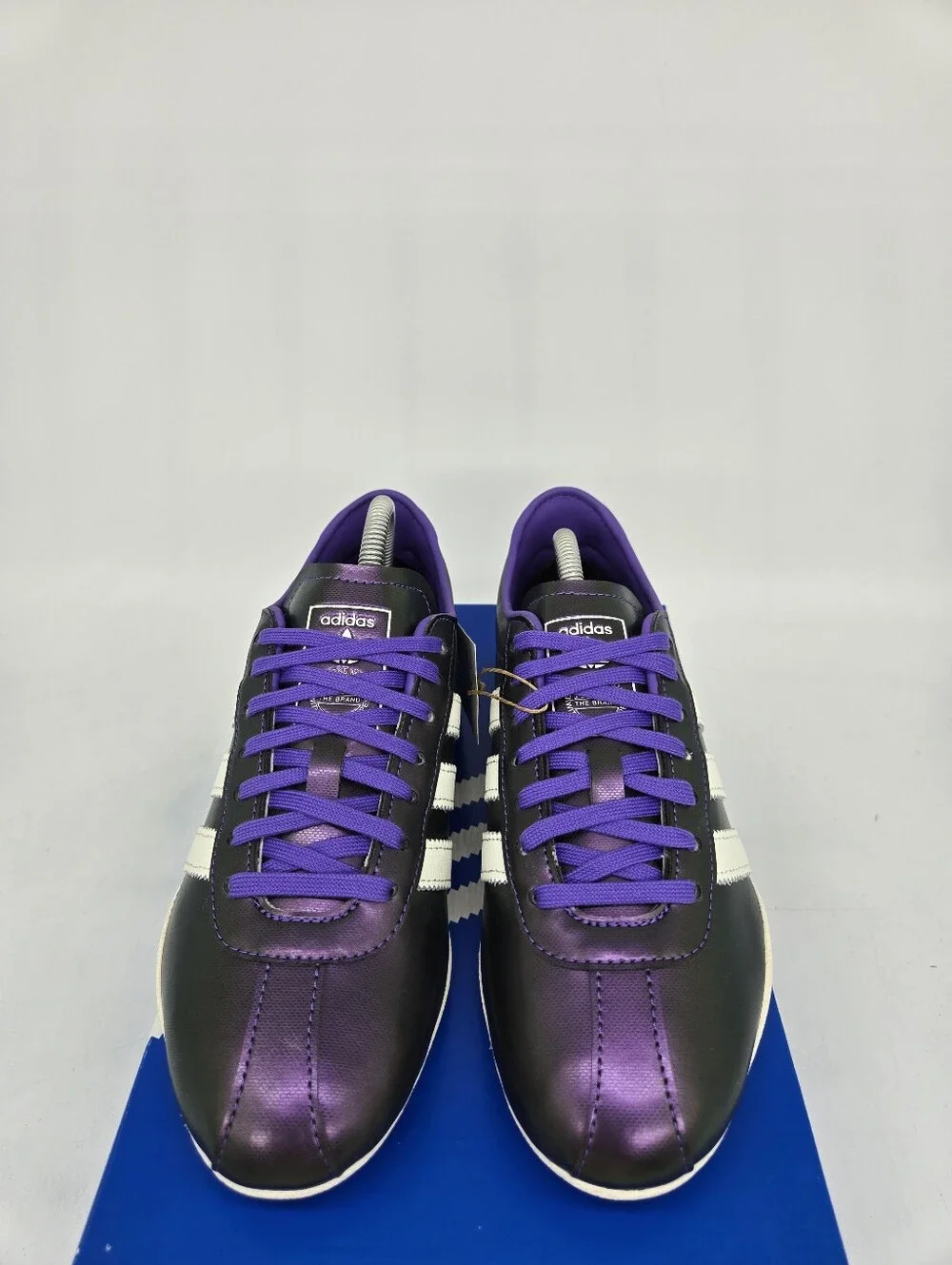 adidas Women's Tokyo IH6610 Metallic Purple Off White Shoes Size 7